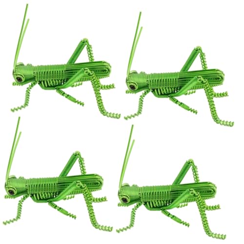 ifundom 4 Stück Insektenornamente Insektendekor Dekoration Simulationsfigur Heuschreckenfigur Gefälschte Heuschrecken Wie Kleine Figur Für Insekten Insektenfiguren Realistisch ifundom 4 Stück Insektenornamente Insektendekor Dekoration Simulationsfigur Heuschreckenfigur Gefälschte Heuschrecken Wie Kleine Figur Für Insekten Insektenfiguren Realistisch von ifundom