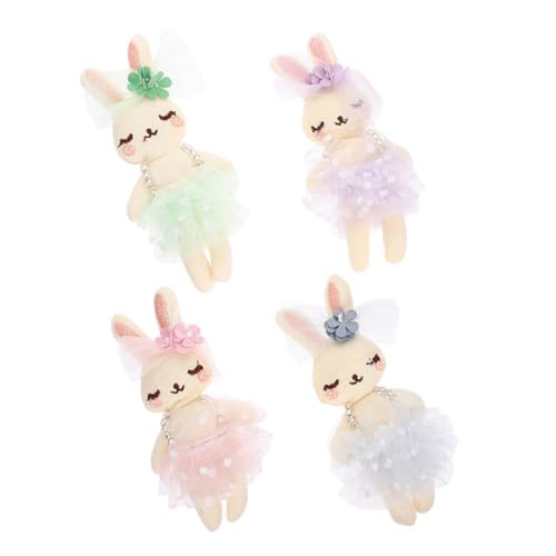 ifundom 4 Stücke Ostern Spielzeug Plüsch Puppe Für Kinder Ostern Bunny Figurine Stofftier Party Favor ifundom 4 Stücke Ostern Spielzeug Plüsch Puppe Für Kinder Ostern Bunny Figurine Stofftier Party Favor von ifundom