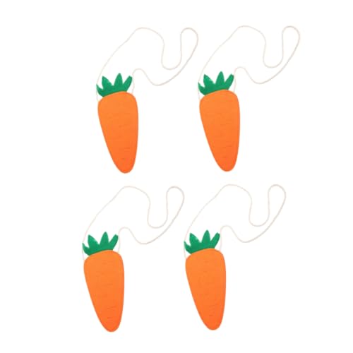 ifundom 4 Stück Karottenbrötchen Hasentasche -Schultertasche Karotten Design Handtasche Karotten Thema Outfit Karottenbeutel aus Osterstoff Schultasche für Vlies Orange ifundom 4 Stück Karottenbrötchen Hasentasche -Schultertasche Karotten Design Handtasche Karotten Thema Outfit Karottenbeutel aus Osterstoff Schultasche für Vlies Orange von ifundom