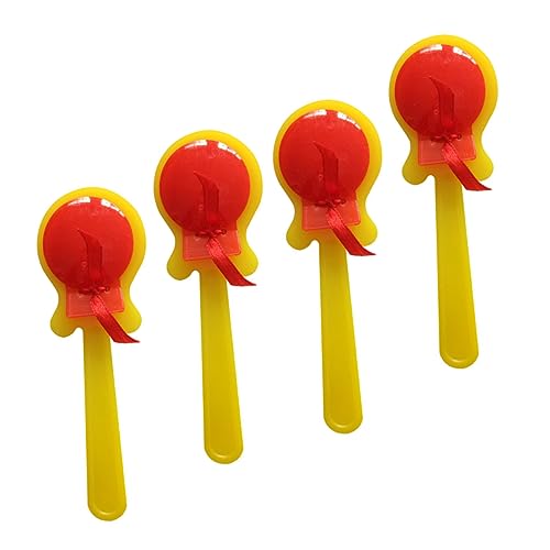 ifundom 4 Stück Klappbrett Musikspielzeug Kinderspielzeug Musikinstrument Interessante Instrumente Kastagnetteninstrument Kinderspielzeug Kinderspielzeug Musikalisches Kleines von ifundom