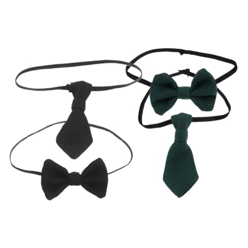 ifundom 4 Stück Kleine Puppenkrawatten – Mini Schleifen Kleine Krawatten Zum Basteln Von Plüschtieren Ankleiden Nähen Puppen Puppenhaus Basteln Puppenhaus Outfit Zubehör von ifundom