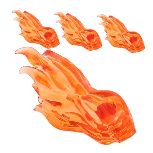 ifundom 4 Stück Kreative Spielzeugaccessoires für Fantasie und DIY Spaß mit Feuer Punch Effekten von ifundom