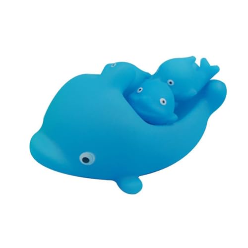 ifundom 4 Stück Lustiges Quietschendes Badewannenspielzeug Badespielzeug Spielzeuge Badewannen-Delphin-Spielzeug Für Kinder Einstellen EIN Bad Nehmen von ifundom