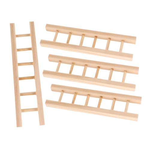 ifundom 4 Stück Mini Holz Trittleiter für Puppenhaus Realistische DIY Miniatur Möbel Stabile Langlebige Holzleiter für Bastelprojekte für Landschafts und Diorama Dekoration ifundom 4 Stück Mini Holz Trittleiter für Puppenhaus Realistische DIY Miniatur Möbel Stabile Langlebige Holzleiter für Bastelprojekte für Landschafts und Diorama Dekoration von ifundom