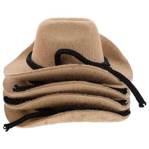 ifundom 4 Stück Mini Weiße Cowboy Hüte Flock Western Miniatur Hüte für Puppen Western Party Zubehör Cowboyhüte Ornament ifundom 4 Stück Mini Weiße Cowboy Hüte Flock Western Miniatur Hüte für Puppen Western Party Zubehör Cowboyhüte Ornament von ifundom