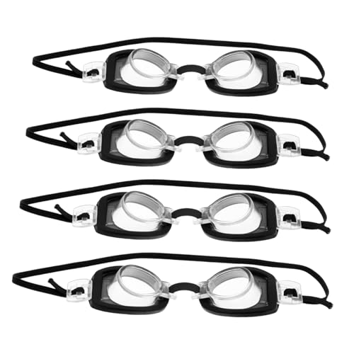 ifundom 4 Stück Miniatur Schwimmbrillen für Puppen Teiliges für Kreative DIY Projekte und Rollenspiele Leichte und Praktische Accessoires für Puppenhäuser und Fantasievolles von ifundom