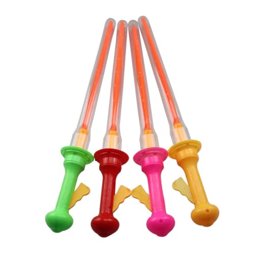 ifundom 4 Stück Outdoor-Spielblasenstäbe Party mitgebsel kinderparty mitgebsel beemysafe seifenblasen Blasenstab spielsachen Outdoor Toy Partygeschenke Bubble-Maker-Stick von ifundom