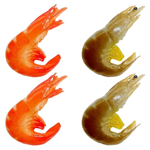 ifundom 4stücke Realistische Garnelen Modelle Aus Künstliche Lebensmittel Dekorationen Für Fotografie Spielzeug Und Junge Mädchen Lernspiel Lebensnahe Gestaltung Für Aquarium Und ifundom 4stücke Realistische Garnelen Modelle Aus Künstliche Lebensmittel Dekorationen Für Fotografie Spielzeug Und Junge Mädchen Lernspiel Lebensnahe Gestaltung Für Aquarium Und von ifundom
