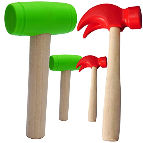 ifundom 4 Stück Simulationshammerspielzeug Simulationsspielzeug Kinderhammer Hammer Holzhammer Für Kleiner Spielzeughammer Mini-holzhammer Minihammer Für Pp ifundom 4 Stück Simulationshammerspielzeug Simulationsspielzeug Kinderhammer Hammer Holzhammer Für Kleiner Spielzeughammer Mini-holzhammer Minihammer Für Pp von ifundom