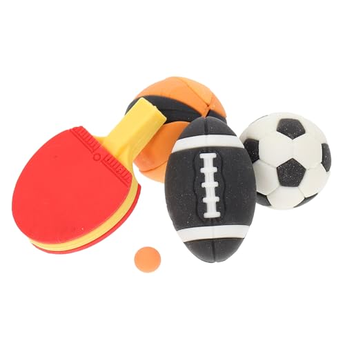 ifundom Sport-Kollektion 4 Stück Basketball Fußball Rugby Pong Modelle Zum Spielen Zufällige Farbe ifundom Sport-Kollektion 4 Stück Basketball Fußball Rugby Pong Modelle Zum Spielen Zufällige Farbe von ifundom