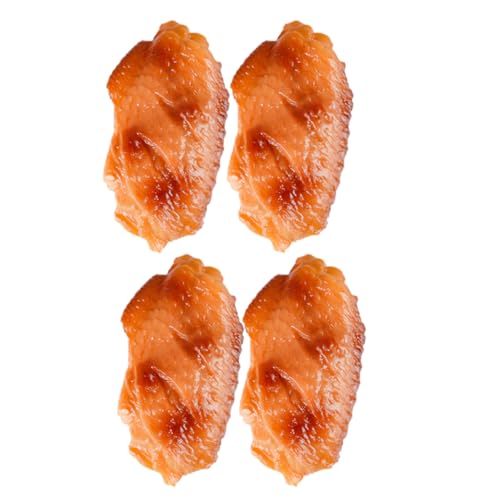 ifundom Simulierte Hühnerflügel 4 Stück Imitierte Hühnerflügelmodelle Von Realistic Fake Food Models ifundom Simulierte Hühnerflügel 4 Stück Imitierte Hühnerflügelmodelle Von Realistic Fake Food Models von ifundom