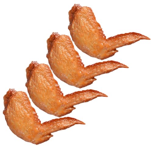 ifundom 4 Stück Simulierte Hühnerflügel Huhn Dekorationen Für Aquarien Hühnerzubehör Gefälschtes Aquarium Zur Bereicherung Von Hühnern Hühnerstall Schaukel PVC Brown ifundom 4 Stück Simulierte Hühnerflügel Huhn Dekorationen Für Aquarien Hühnerzubehör Gefälschtes Aquarium Zur Bereicherung Von Hühnern Hühnerstall Schaukel PVC Brown von ifundom