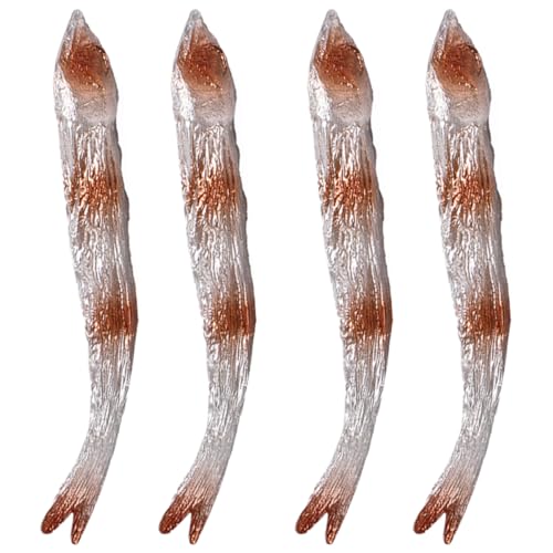 ifundom 4 Stück Simulierter Gegrillter Fisch Simulationsfischspielzeug Gefälschter Schlammfisch Simulierter Fisch Dekoratives Lebensmittelmodell Requisite Dekorativer Schlammfisch ifundom 4 Stück Simulierter Gegrillter Fisch Simulationsfischspielzeug Gefälschter Schlammfisch Simulierter Fisch Dekoratives Lebensmittelmodell Requisite Dekorativer Schlammfisch von ifundom
