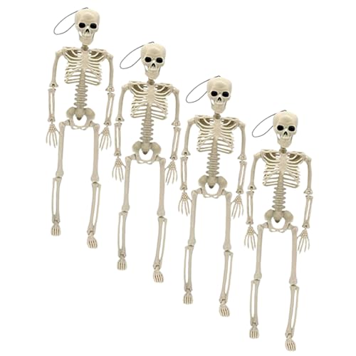 ifundom 4 Stück Skelettmodell Halloween Stilvolles Skelett Skelett-anhänger Hängende Skelettdekoration Skelett Handwerk Simulationsskelett Hängeskelett Aus Kunststoff Spukhausdekor Plastik ifundom 4 Stück Skelettmodell Halloween Stilvolles Skelett Skelett-anhänger Hängende Skelettdekoration Skelett Handwerk Simulationsskelett Hängeskelett Aus Kunststoff Spukhausdekor Plastik von ifundom