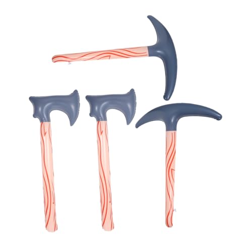 ifundom 4 Stück Teiliges Aufblasbares Wildnisaxt und Spitzhacken Realistische Kostümrequisiten aus Robustem Material für Halloween Cosplay Geburtstagspartys und Partyspiele ifundom 4 Stück Teiliges Aufblasbares Wildnisaxt und Spitzhacken Realistische Kostümrequisiten aus Robustem Material für Halloween Cosplay Geburtstagspartys und Partyspiele von ifundom