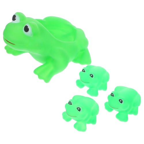 ifundom 4 Stück Teiliges Badespielzeug Set mit Froschmotiven Weiche und Lustige Badewannen Spielzeuge für für Dusche Fördert die Eltern Junge Mädchen Interaktion ifundom 4 Stück Teiliges Badespielzeug Set mit Froschmotiven Weiche und Lustige Badewannen Spielzeuge für für Dusche Fördert die Eltern Junge Mädchen Interaktion von ifundom