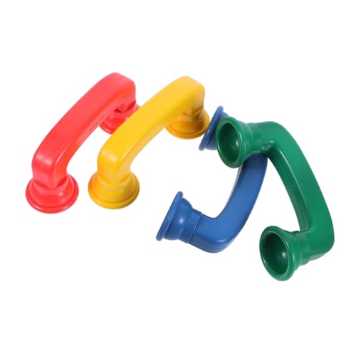 ifundom 4 Stück Teiliges Farbiges Hörtrainer Telefonspielzeug mit Akustischem Feedback Ergonomisch für Kleinkinder Fördert Farberkennung Hörvermögen und Sprachkorrektur im Kindergarten ifundom 4 Stück Teiliges Farbiges Hörtrainer Telefonspielzeug mit Akustischem Feedback Ergonomisch für Kleinkinder Fördert Farberkennung Hörvermögen und Sprachkorrektur im Kindergarten von ifundom