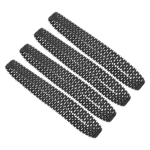 ifundom 4 Stück Teiliges Gummiraupen für DIY Fernsteuerungstanks Ersatzteile für Gummiketten Robuste und Langlebige Bauweise Einfache Installation für Verschiedene Terrains ifundom 4 Stück Teiliges Gummiraupen für DIY Fernsteuerungstanks Ersatzteile für Gummiketten Robuste und Langlebige Bauweise Einfache Installation für Verschiedene Terrains von ifundom