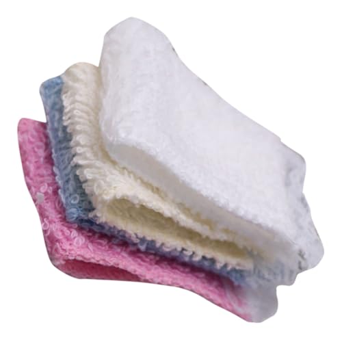 ifundom 4 Stück Teiliges Mini Badetuch aus Weichem Stoff mit Spitze Puppenhaus Badezimmer Deko in Weiß Beige Rosa Blau Langlebig und Realistisch für Miniatur Wohnraumgestaltung ifundom 4 Stück Teiliges Mini Badetuch aus Weichem Stoff mit Spitze Puppenhaus Badezimmer Deko in Weiß Beige Rosa Blau Langlebig und Realistisch für Miniatur Wohnraumgestaltung von ifundom