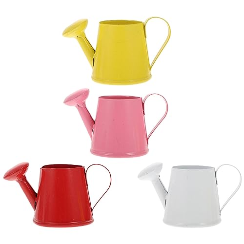 ifundom 4 Stück Teiliges Mini Gießkanne für Farbenfrohe Wasserkanister und Lehrmittel Dekoration für Kinderbadbereich und Miniaturhäuser ifundom 4 Stück Teiliges Mini Gießkanne für Farbenfrohe Wasserkanister und Lehrmittel Dekoration für Kinderbadbereich und Miniaturhäuser von ifundom