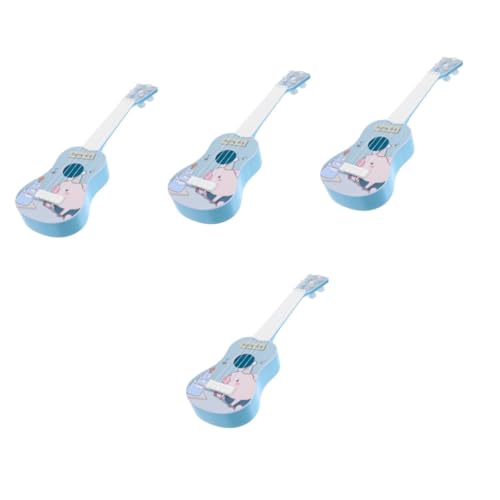 ifundom 4 Stück Ukulele Gitarre Für Anfänger Babyspielzeug Spielzeug Für Babys Modelle Spielzeuge Gitarren Simulation Gitarre Früherziehungsspielzeug Plastik Kind Musik Geschenk von ifundom