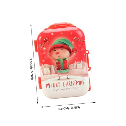 ifundom 4 Stück Weihnachtsdekoration für kinderspielzeug kollegen Toys for Lernspielzeug Trolley tragbares Kofferspielzeug Plastik ifundom 4 Stück Weihnachtsdekoration für kinderspielzeug kollegen Toys for Lernspielzeug Trolley tragbares Kofferspielzeug Plastik von ifundom