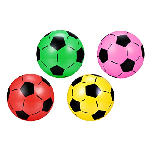 ifundom 4 Stück aufblasbarer Ball Aufblasbarer Fußball Fußballtor für Handball kunststoffball Outdoor Fußball Fußballspielzeug für Plastik ifundom 4 Stück aufblasbarer Ball Aufblasbarer Fußball Fußballtor für Handball kunststoffball Outdoor Fußball Fußballspielzeug für Plastik von ifundom