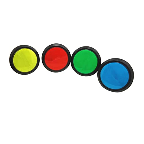 ifundom 4 Stücke Große Flache Spielmaschinen Tasten Rot Gelb Blau und Grün Dj Antworttasten für Lernspiele und Tanzmaschinen zum Fördern Grundlegender Fähigkeiten bei Kindern ifundom 4 Stücke Große Flache Spielmaschinen Tasten Rot Gelb Blau und Grün Dj Antworttasten für Lernspiele und Tanzmaschinen zum Fördern Grundlegender Fähigkeiten bei Kindern von ifundom