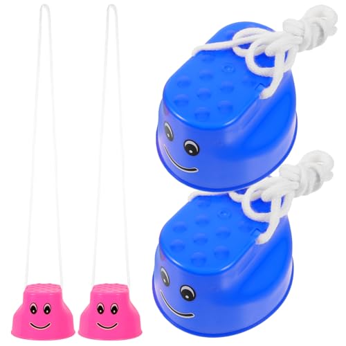 ifundom 4pcs Kinder Stelzen Spielzeug Kinder Stepper Spielzeug Balance Training Spielzeug Für Stick Spielen Sicher Material von ifundom