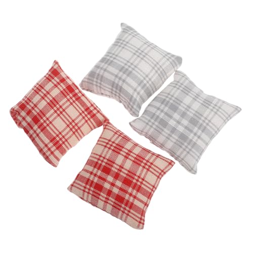 ifundom 4 Stücke Teiliges Miniatur-Dollhouse-Kissen- Weiche Baumwoll-kuschelkissen Waschbar Atmungsaktiv Langlebig Dekoratives Sofa-zubehör für Puppenhaus-Wohnzimmer Ganzjährig Geeignet ifundom 4 Stücke Teiliges Miniatur-Dollhouse-Kissen- Weiche Baumwoll-kuschelkissen Waschbar Atmungsaktiv Langlebig Dekoratives Sofa-zubehör für Puppenhaus-Wohnzimmer Ganzjährig Geeignet von ifundom