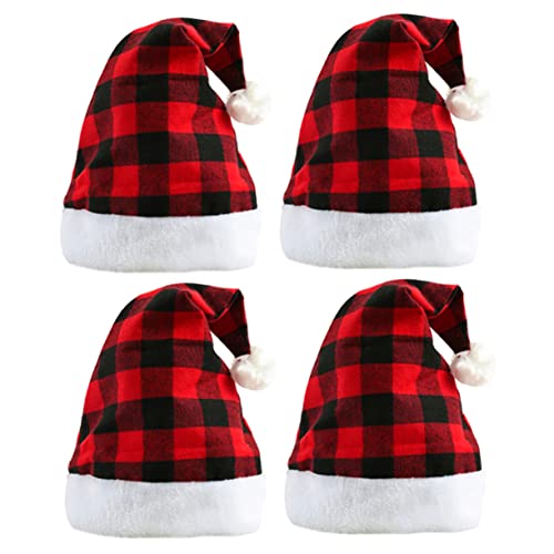 ifundom 4 Stücke Weihnachten Theme Dekorative Hut Party Kleid Hut Kleidung Zubehör von ifundom