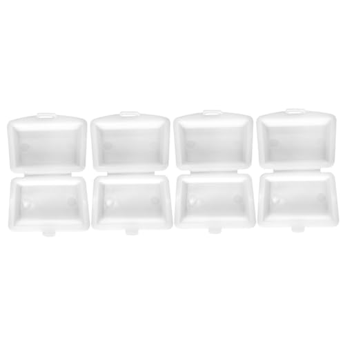 ifundom 4 Teilige Box Mini Lunchbox Puppen Lebensmittelbehälter Snacks Lunchbox Glas Mini Lunchboxen Miniatur Kit Entzückender Kunststoff Weiß ifundom 4 Teilige Box Mini Lunchbox Puppen Lebensmittelbehälter Snacks Lunchbox Glas Mini Lunchboxen Miniatur Kit Entzückender Kunststoff Weiß von ifundom