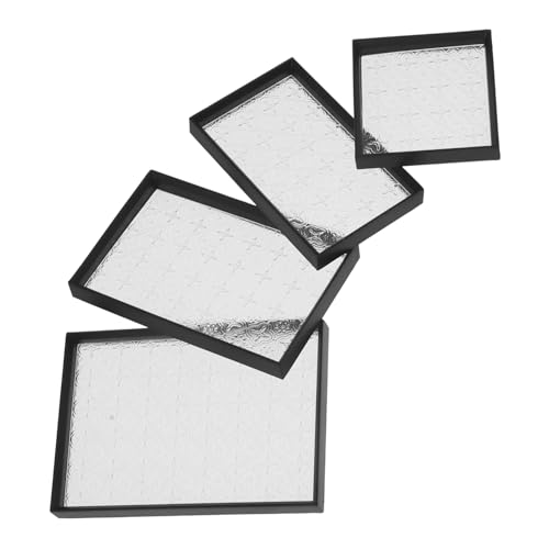 ifundom 4 Teiliges Miniatur Servier Set Für Puppenhaus Dekorative Platten Und Tabletts Mit Blütenmuster Perfekt Für Mini Küchenszenen Und Puppenmöbel ifundom 4 Teiliges Miniatur Servier Set Für Puppenhaus Dekorative Platten Und Tabletts Mit Blütenmuster Perfekt Für Mini Küchenszenen Und Puppenmöbel von ifundom