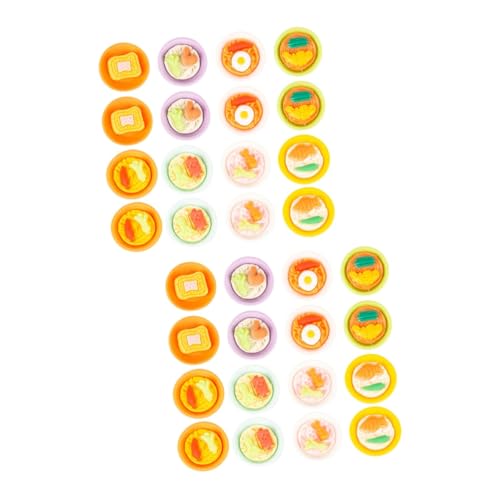 ifundom 40 STK Simuliertes Essen Zubehör Für Handyhüllen Snack Für Die Spielküche Winziges Essen Mini-japanischer Snack Mini-Snack-Ornament Snack-Modell-dekor Ornamente Harz Kochen von ifundom