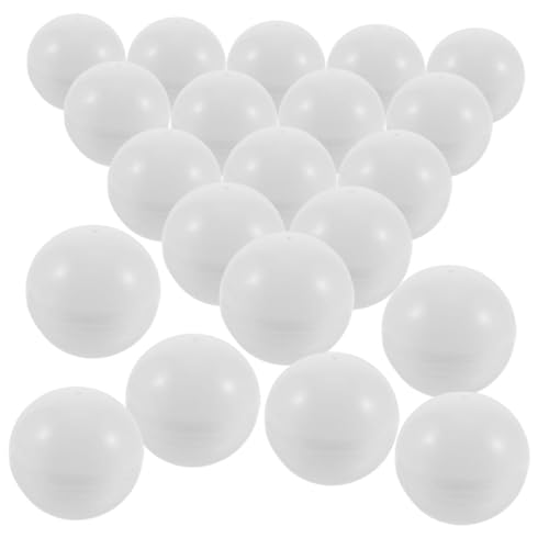 ifundom 40 Stück Lotteriebälle Bingo Maschinenbälle Für Tombola Offene Gewinnspielbälle Pong Bälle Spiele Tischtennisbälle Twerk Pong Wiederverwendbare Tombola Liga Hohlbälle Für von ifundom