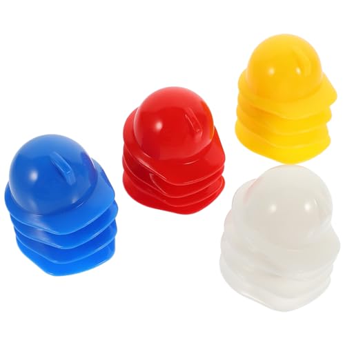 ifundom Miniatur-bauhelme – 40-teiliges Schutzhelm-Set Kleinkindermütze Für Puppen Dekoratives Party-Accessoire von ifundom