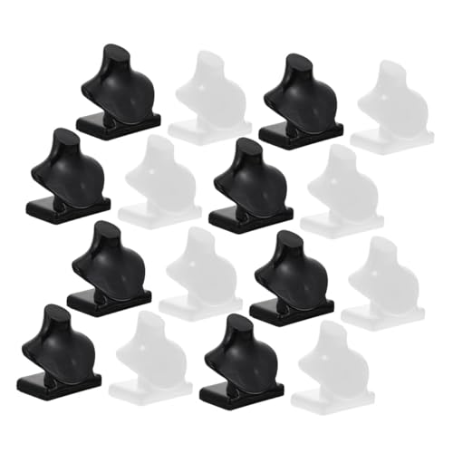 ifundom 40 Stück Mini Schmuckständer für Puppenhaus Mini Mannequin Halskettenhalter Leichter Schmuckorganizer für Rollenspiel Stilvolles Miniaturdekor für Puppenhaus und Tischdisplay ifundom 40 Stück Mini Schmuckständer für Puppenhaus Mini Mannequin Halskettenhalter Leichter Schmuckorganizer für Rollenspiel Stilvolles Miniaturdekor für Puppenhaus und Tischdisplay von ifundom