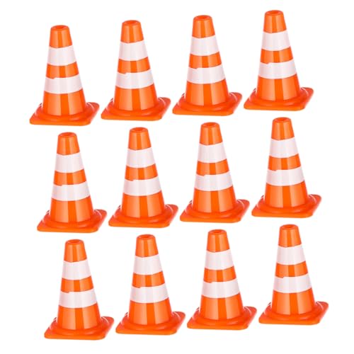 ifundom 40 Stück Mini Verkehrskegel Set Orangefarbene Pylonen für Lehrreiche Verkehrsschilder Interaktive Verkehrserziehung für Familienaktivitäten und ifundom 40 Stück Mini Verkehrskegel Set Orangefarbene Pylonen für Lehrreiche Verkehrsschilder Interaktive Verkehrserziehung für Familienaktivitäten und von ifundom