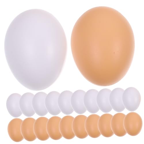 ifundom 40 Stück Teiliges Künstliche Plastikeier zum Bemalen Realistische Simulationseier für DIY Ostern Dekoration Kinderspielzeug und Bastelbedarf Glatte Oberfläche für Osterfest ifundom 40 Stück Teiliges Künstliche Plastikeier zum Bemalen Realistische Simulationseier für DIY Ostern Dekoration Kinderspielzeug und Bastelbedarf Glatte Oberfläche für Osterfest von ifundom