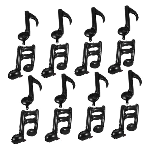 ifundom 40stücke Folienballons Mit Musiknoten-motiven Partyzubehör Für Musik-themenfeste Geburtstagsdekorationen Mit Musikinstrumenten Und Noten Geeignet Für Innen Und von ifundom