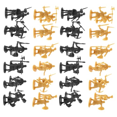 ifundom 400 Stück Teiliges Miniatur Ritter Figuren aus Kunststoff Detailreiche Mittelalterliche Soldaten für Historische Rollenspiele und Geburtstagsfeiern ifundom 400 Stück Teiliges Miniatur Ritter Figuren aus Kunststoff Detailreiche Mittelalterliche Soldaten für Historische Rollenspiele und Geburtstagsfeiern von ifundom