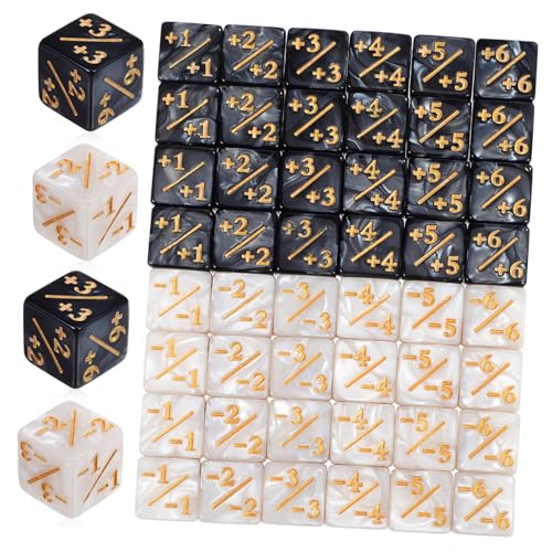 ifundom 48 Stück Denkspiel Tischspiel Würfelzähler Mathe Lernwürfel Lernwürfel Für Mit Zahlen Würfelzähler Kartenspiele Spielmarkenwürfel Lehrwürfel Zahlenwürfel Aus von ifundom