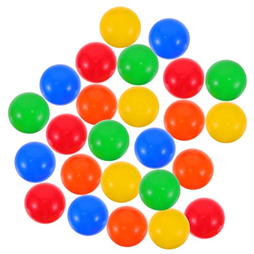 ifundom 4CM Öffbare Lotteriekugeln Bunte Tombola Bälle Für Gewinnspiele Party Events Und Festlichkeiten Hohlkugeln Zum Befüllen Und Verlosen von ifundom