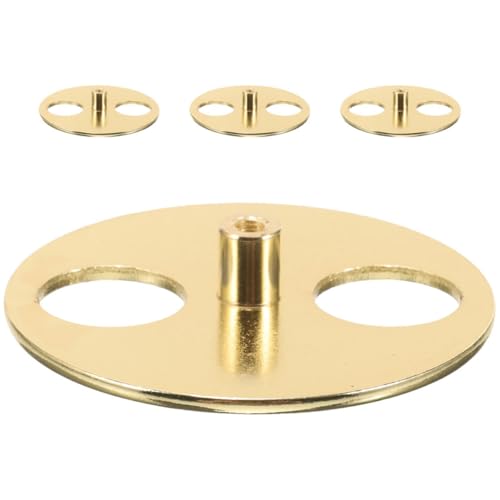 ifundom 4Er Schachtel Spieluhr-Plattenspielerbasis Plattenspieler Klavierschlüssel Wickelschlüsselersatzgriff Spielzeughardwarezubehör musikbox für Metall Golden ifundom 4Er Schachtel Spieluhr-Plattenspielerbasis Plattenspieler Klavierschlüssel Wickelschlüsselersatzgriff Spielzeughardwarezubehör musikbox für Metall Golden von ifundom