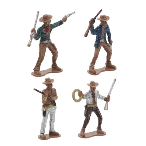 ifundom 4stücke Western-Cowboy-spielfigur Für Partys Mit Wild-West-Motto Dekoration Tischdekoration Cowboy-Statue Figur ifundom 4stücke Western-Cowboy-spielfigur Für Partys Mit Wild-West-Motto Dekoration Tischdekoration Cowboy-Statue Figur von ifundom