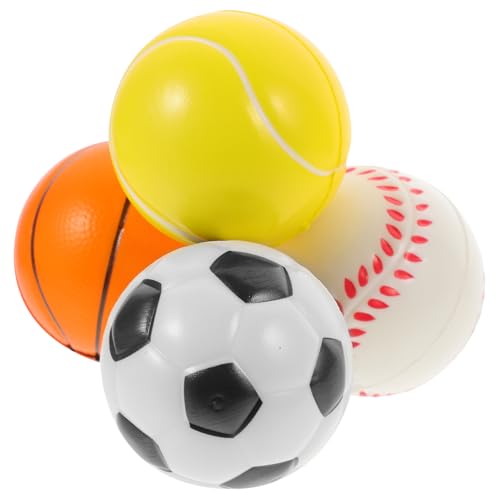 ifundom 4Stücke Teiliges Badespielzeug Für Kleinkinder Weiche Sportbälle Für Badewanne Badespielzeug Für Wasserspaß Der Badewanne von ifundom