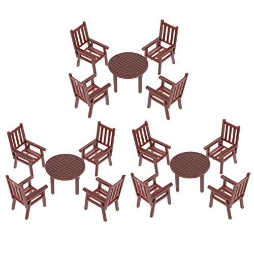 ifundom 4er-Pack Mini-Tisch- Und Stuhl-Set Puppentisch Und Stühle Spielhaus-zubehör Kreatives Kinderspielzeug Robuster Kunststoff ifundom 4er-Pack Mini-Tisch- Und Stuhl-Set Puppentisch Und Stühle Spielhaus-zubehör Kreatives Kinderspielzeug Robuster Kunststoff von ifundom