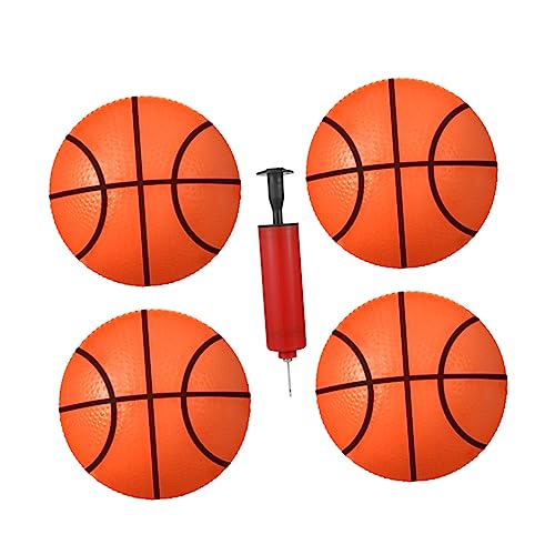 ifundom Hüpfspielzeug Für Kinder – Kleiner Orangefarbener Basketball – Aufblasbares Spielzeug – Schaumstoff-Basketball Für Den Innenbereich – 1er-Set von ifundom