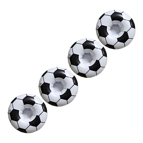 ifundom 4er Set Aufblasbare Fußball Getränkehalter Schwimmende Becherhalter Für Strand Partys Und Outdoor Aktivitäten PVC Trinkbecherständer Im Fußball Design ifundom 4er Set Aufblasbare Fußball Getränkehalter Schwimmende Becherhalter Für Strand Partys Und Outdoor Aktivitäten PVC Trinkbecherständer Im Fußball Design von ifundom