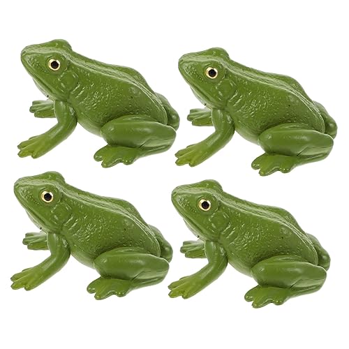 ifundom 4er Set Miniatur Frosch Figuren Aus Realistische Frosch Modelle Für Wissenschafts Und Bildungsspielzeug Dekorative Frösche Für Zuhause Und Garten ifundom 4er Set Miniatur Frosch Figuren Aus Realistische Frosch Modelle Für Wissenschafts Und Bildungsspielzeug Dekorative Frösche Für Zuhause Und Garten von ifundom